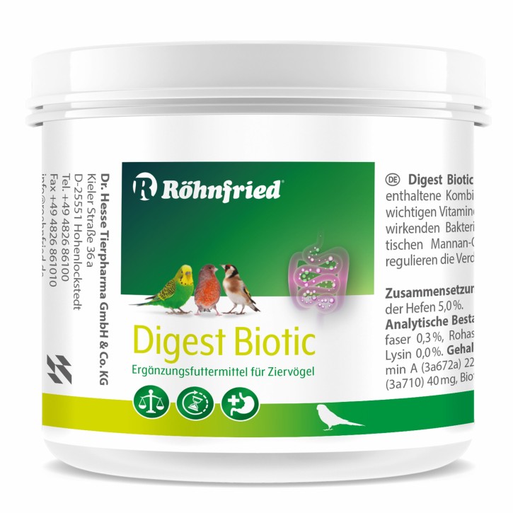 Röhnfried Digest Biotic 125g für Ziervögel