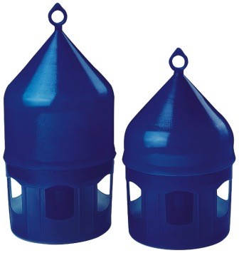 Tränke aus Kunststoff blau mit Tragering 5 Liter (Backs)