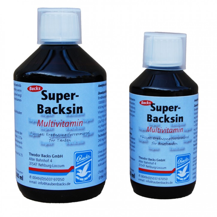 Backs Super Backsin 250ml Multivitamin