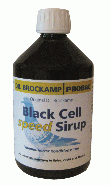 Brockamp Black Cell Speed Sirup 500ml