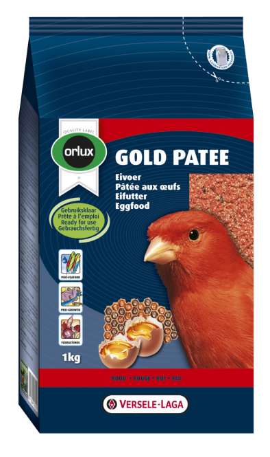 Orlux Gold Patee Eifutter ROT für Kanarien 1kg