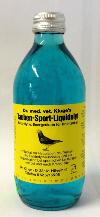 Dr. Kluge´s Tauben-Sport-Liquidolyt 330ml "Blaue Bombe"