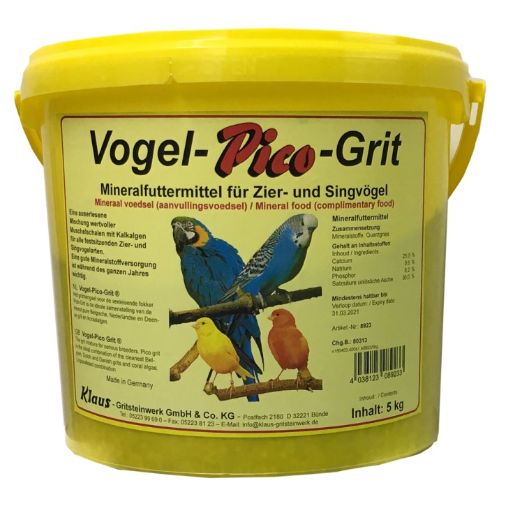 KLAUS Pico Vogelgrit 5kg