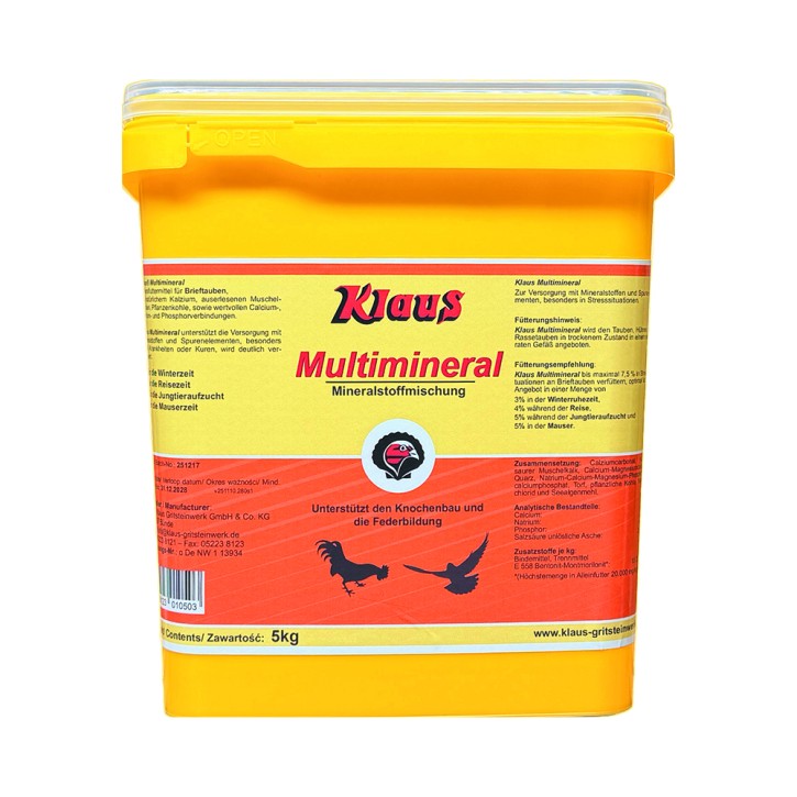 KLAUS Multimineral 5kg NEU