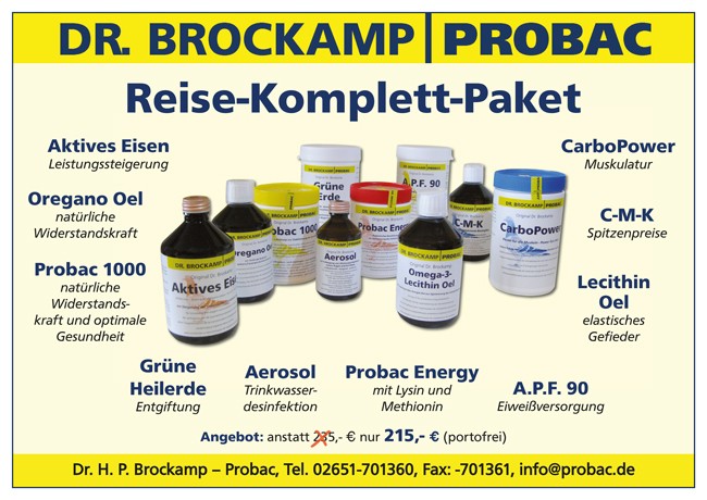 Brockamp Reisepaket Komplett (10 Produkte)