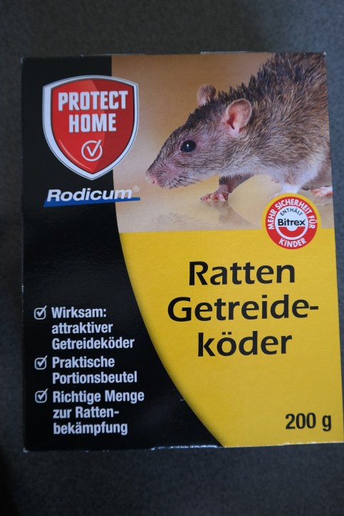 Rodicum Ratten Getreideköder 200g