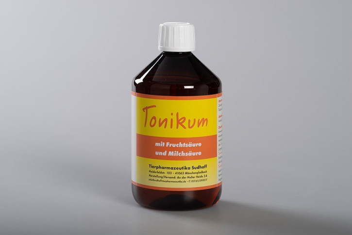 Sudhoff Tonikum m. Fruchtsäure u Milchsäure 500ml
