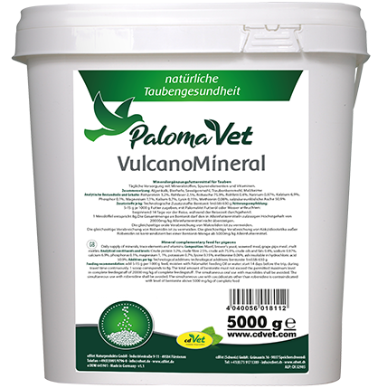 cdVet/PalomaVet Vulcano Mineral 5kg NEU