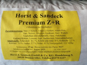 Sandeck Zucht & Reise Premium 40x25kg frei Haus!